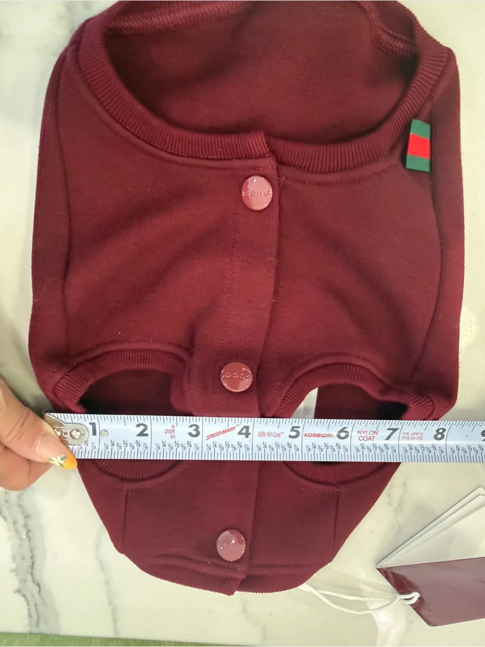 Gucci Embossed Logo Cotton Dog Sweatshirt